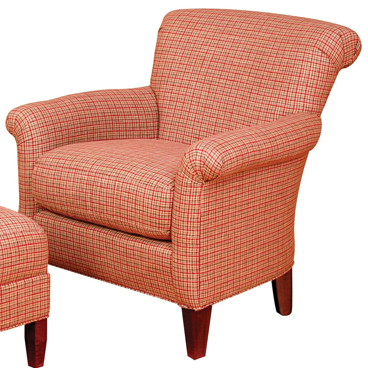 King Hickory King Hickory Accent Chairs and Ottomans 671 Francis Rolled